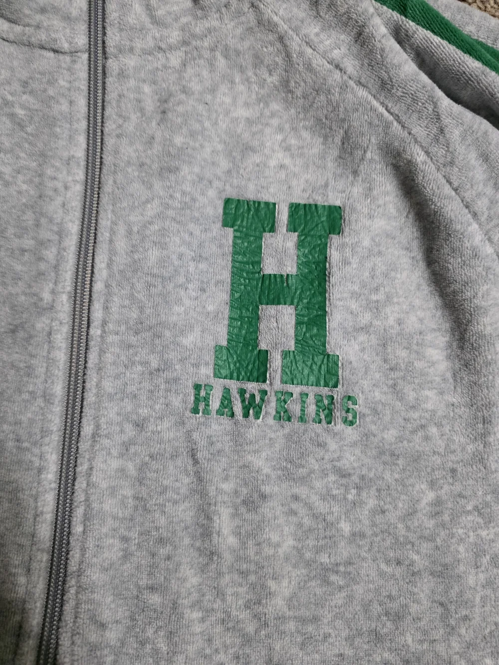 Gray & Green Track Jogger Set - H‎ Logo
